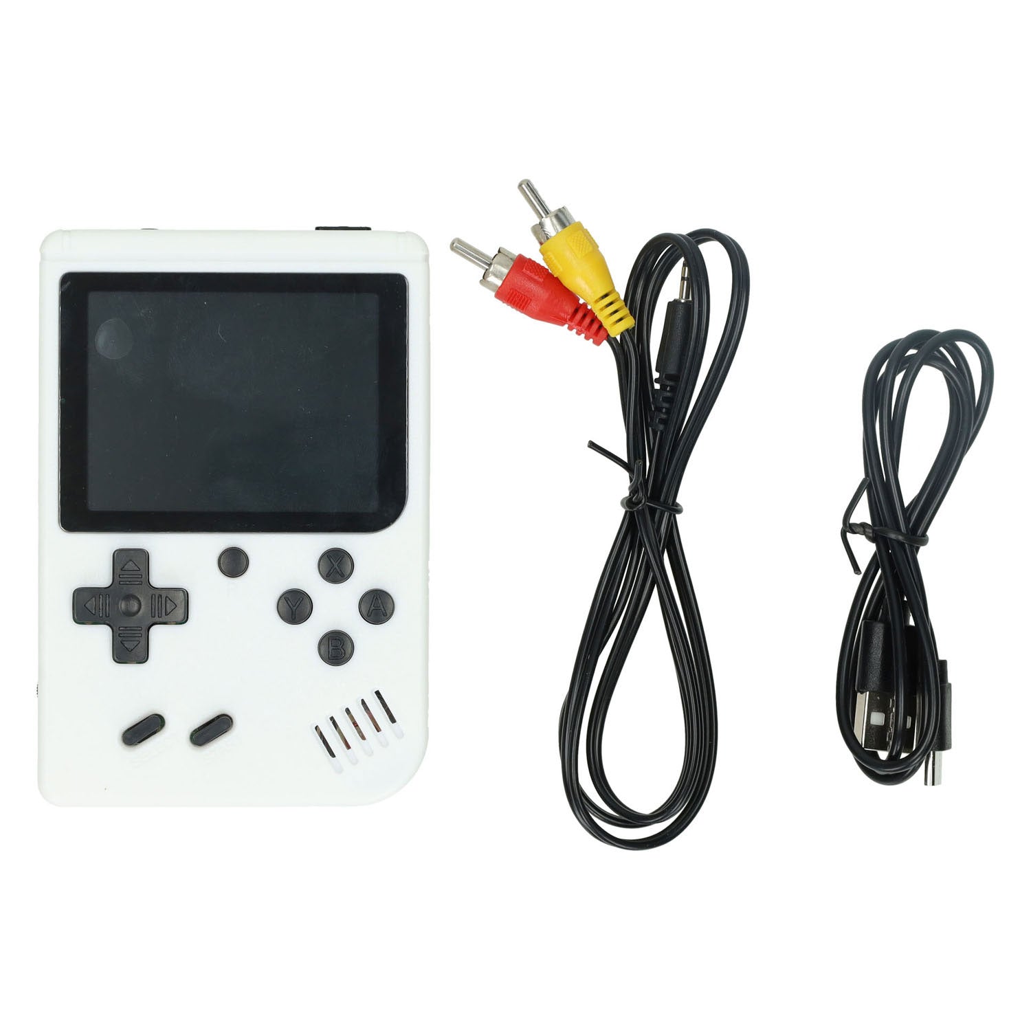 Gamebox - draagbare spel console met 200 spellen - wit