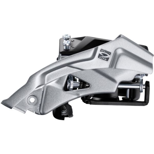 Dérailleur avant 3 x 9 vitesses Shimano Altus FD-M2000 top swing - double traction avec collier bas - 40T (66-69°)