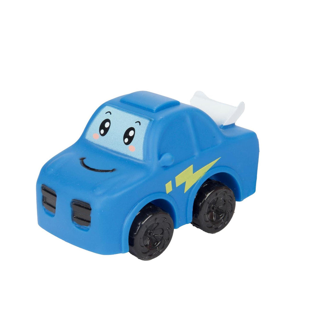 Toi-toys little stars zachte mini auto -cartoon- 8cm 8ass