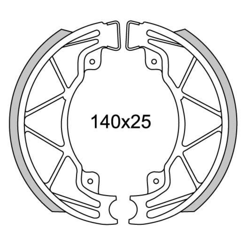 SEGMENTS DE FREIN NOUVEAU FREN GF0268