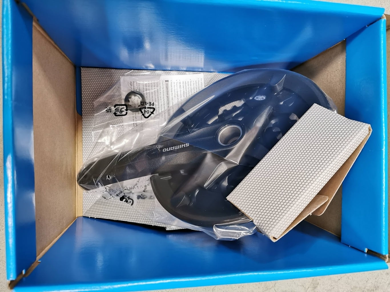 Shimano crankstel fc-mt 2103 crankset shim.fc-mt2103 22 30 40t 175mm