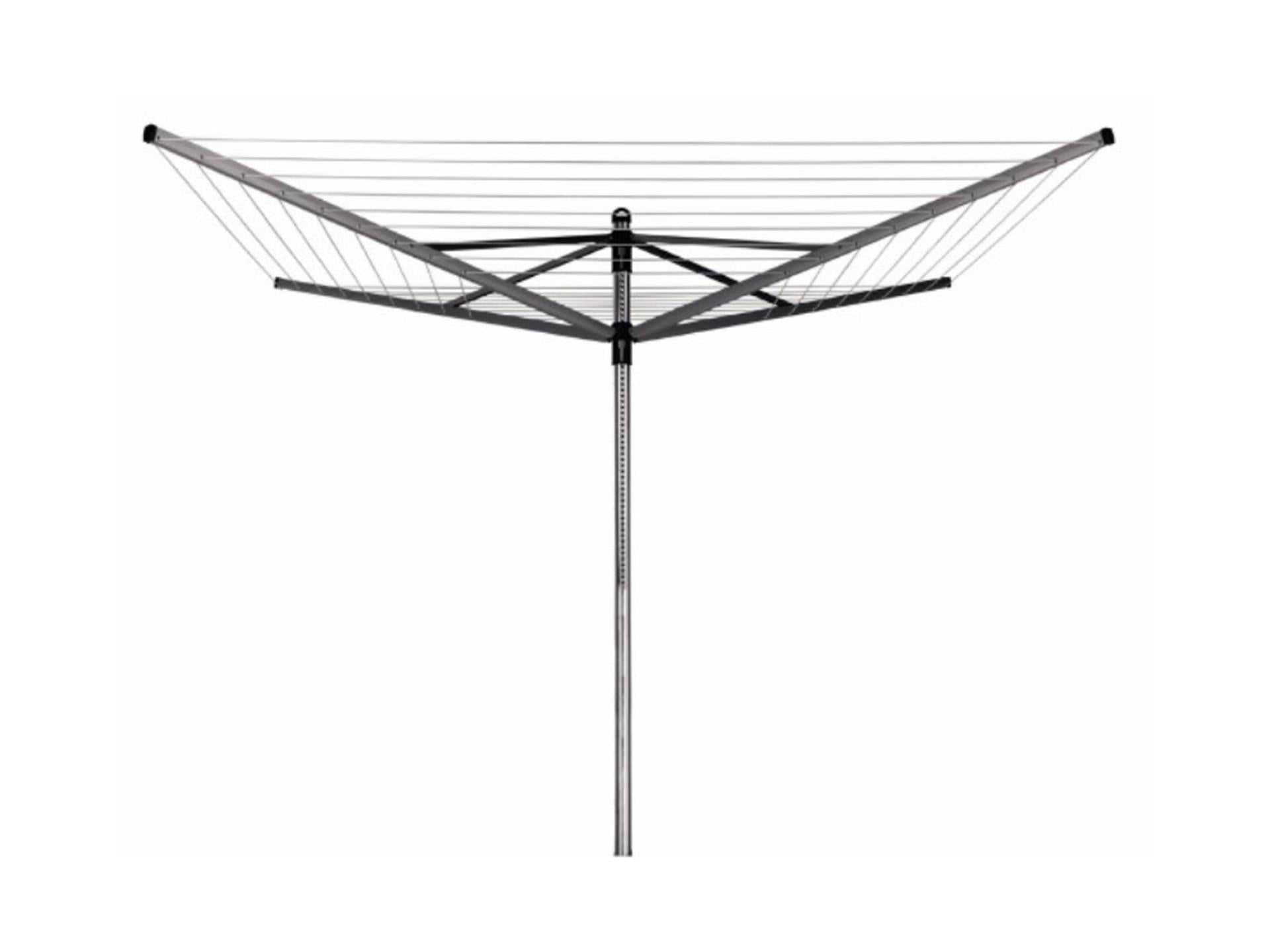 Brabantia droogmolen lift-o-matic 50mtr met metalen grondanker