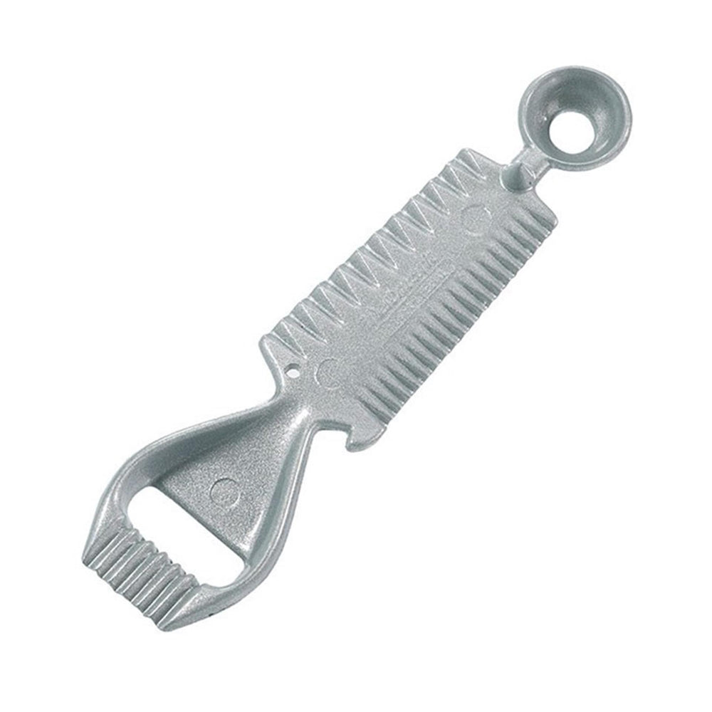 Westmark multifunctionele garneer- decoratietool, voor het versieren van gerechten, aluminium, decorex spezial, zilver, 31102270