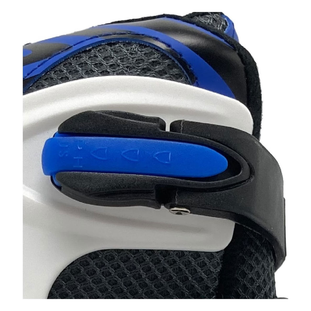 Street rider skeelers blauw zwart, maat 33-36
