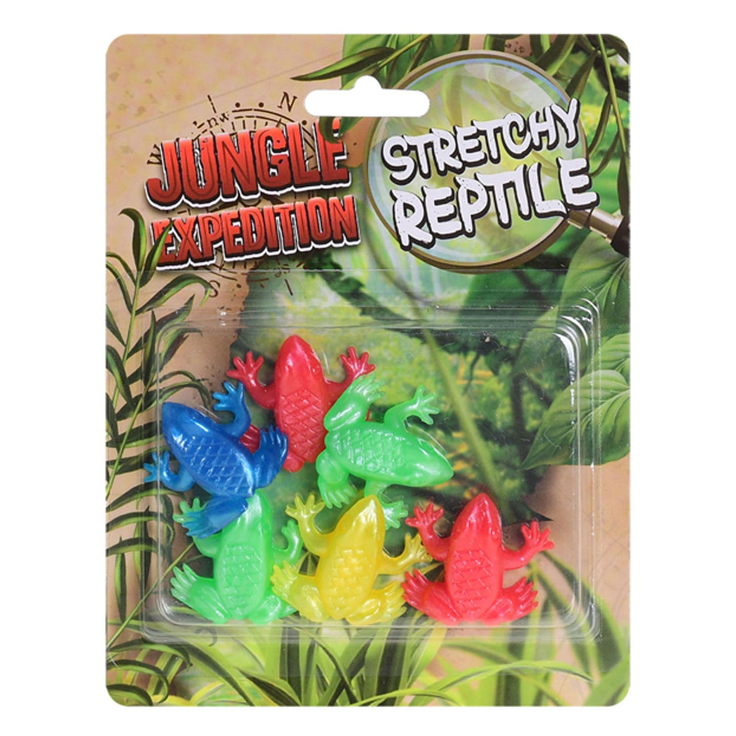 Jungle expeditie stretch reptielen. 6e.