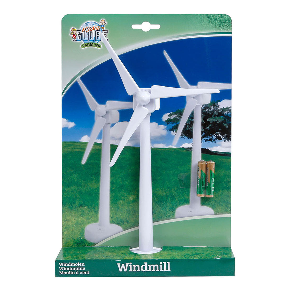 Kinderbol Globe Windmolen, 29cm