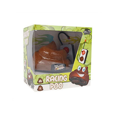 Rc bestuurbare drol met scheetgeluid