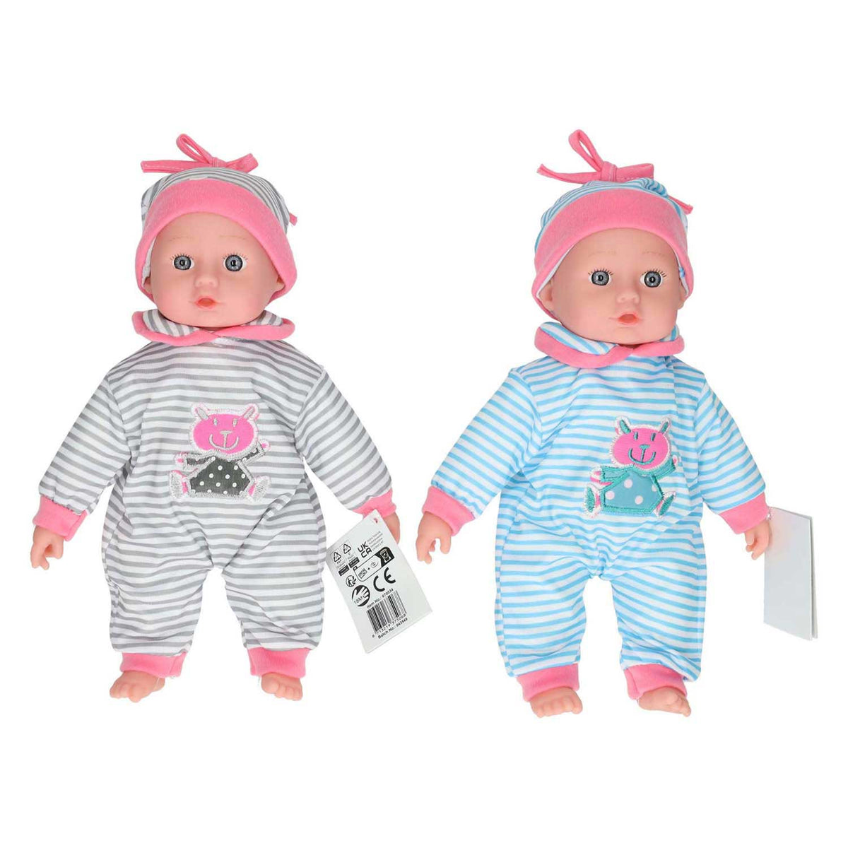 Soft-bodied baby doll, 26cm