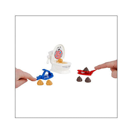 Poo poo shooting toilet children's game funny party game for kids.