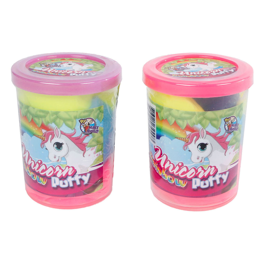 Eenhoorn plamuur regenboogkleuren, 115gram
