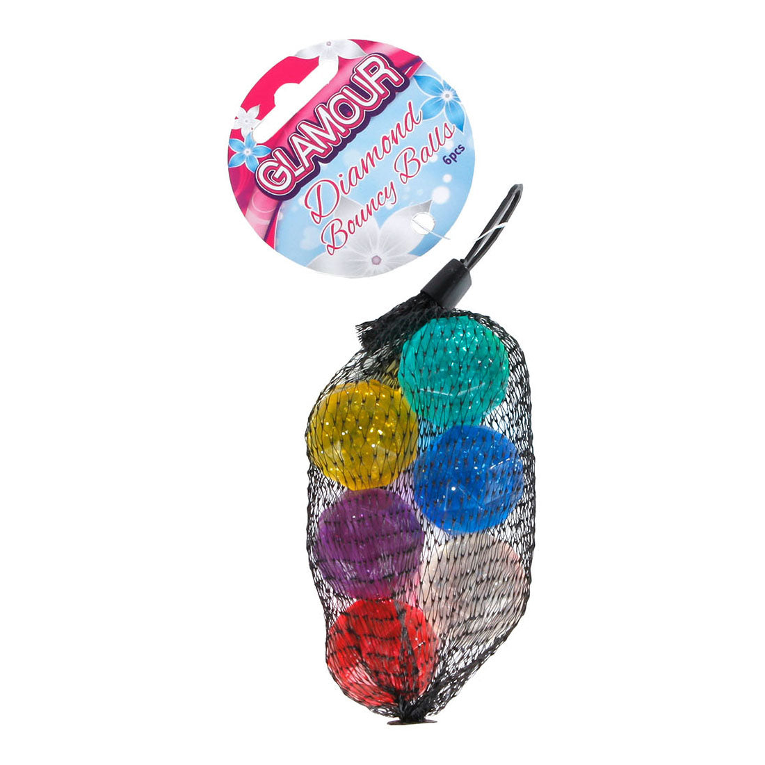 Glamour stuiterbal diamanten, 6e.
