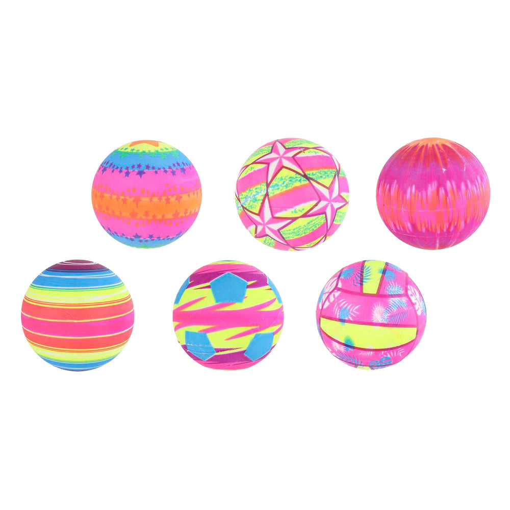 Gametime bal neon in net, 10cm