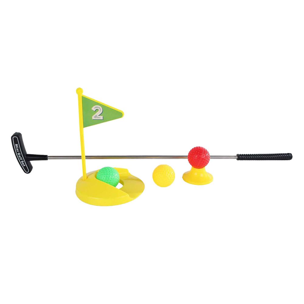 Sunfun golfset met 3 ballen en putje