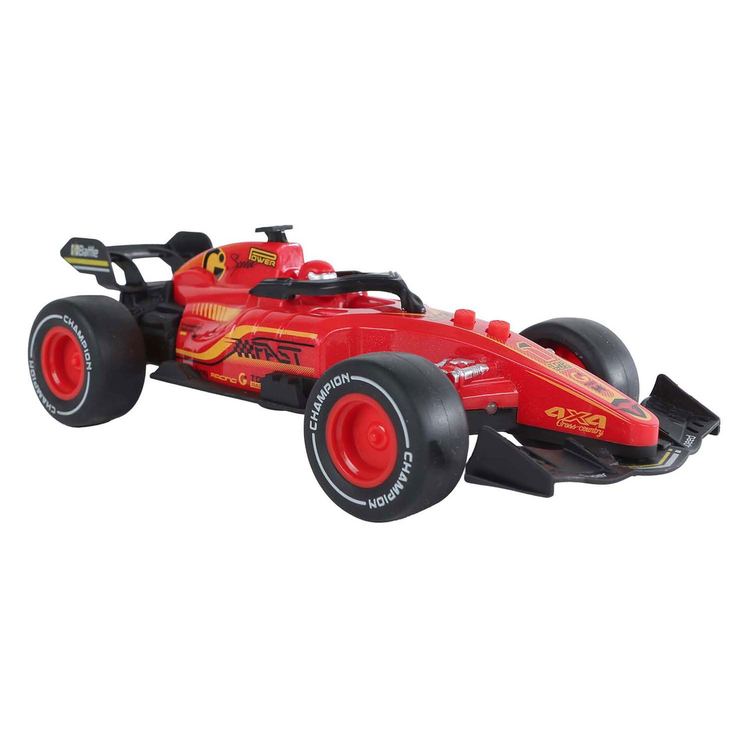2-play formule raceauto frictie met licht en geluid, 19cm
