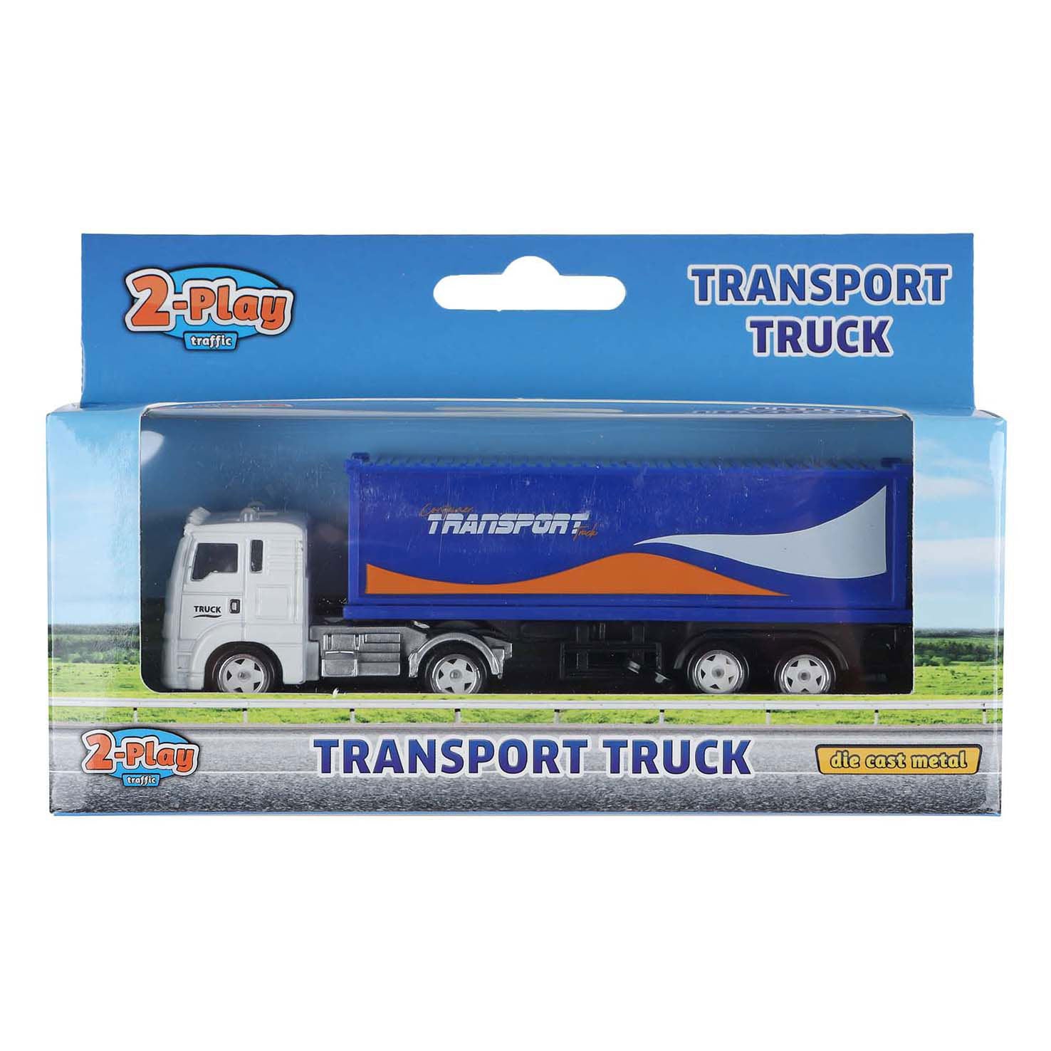 2-play vrachtwagen gegoten, 12cm