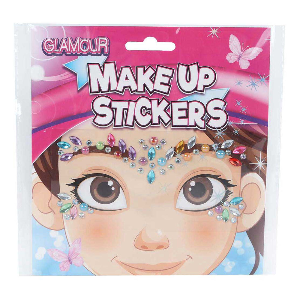 Glamour diamant make-up gezicht plakkertjes