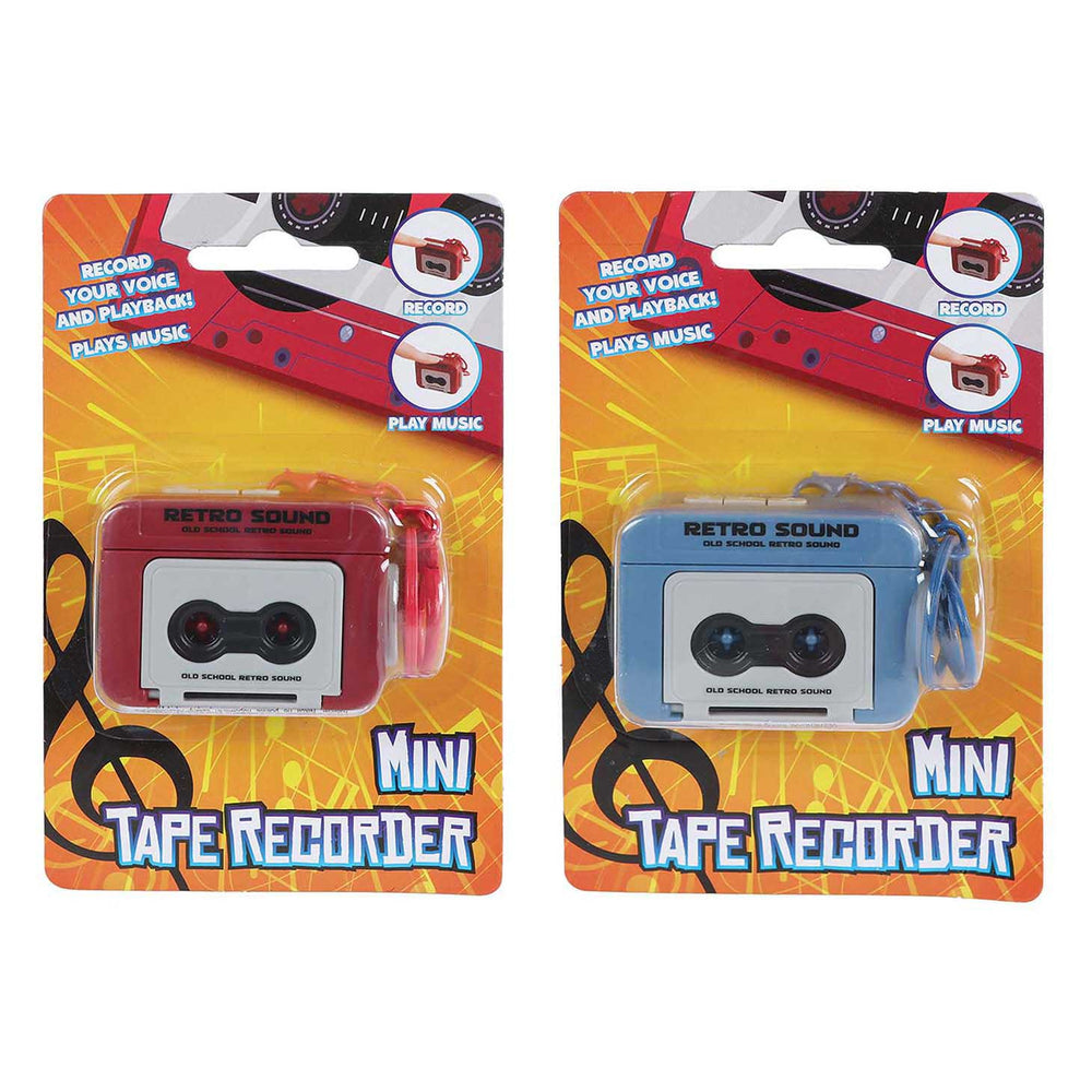 Sleutelhanger cassetterecorder