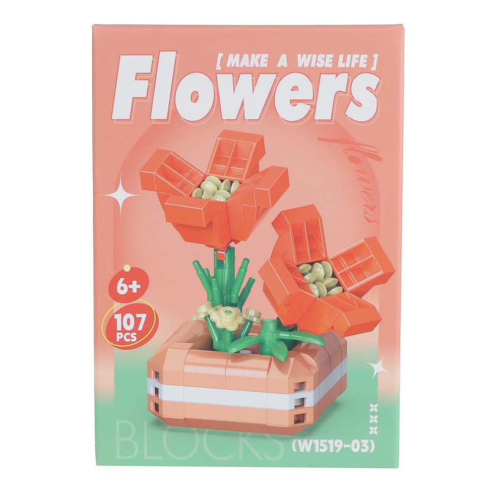 Bouwset plant in pot