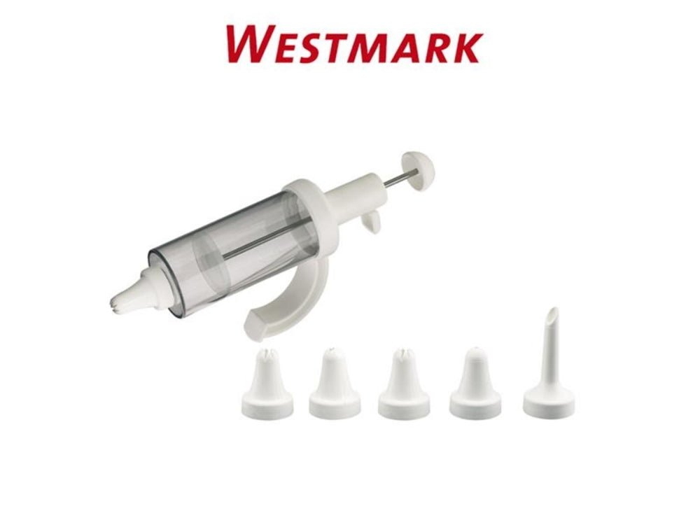 Westmark Garneerspuit 180 ml 6-delig