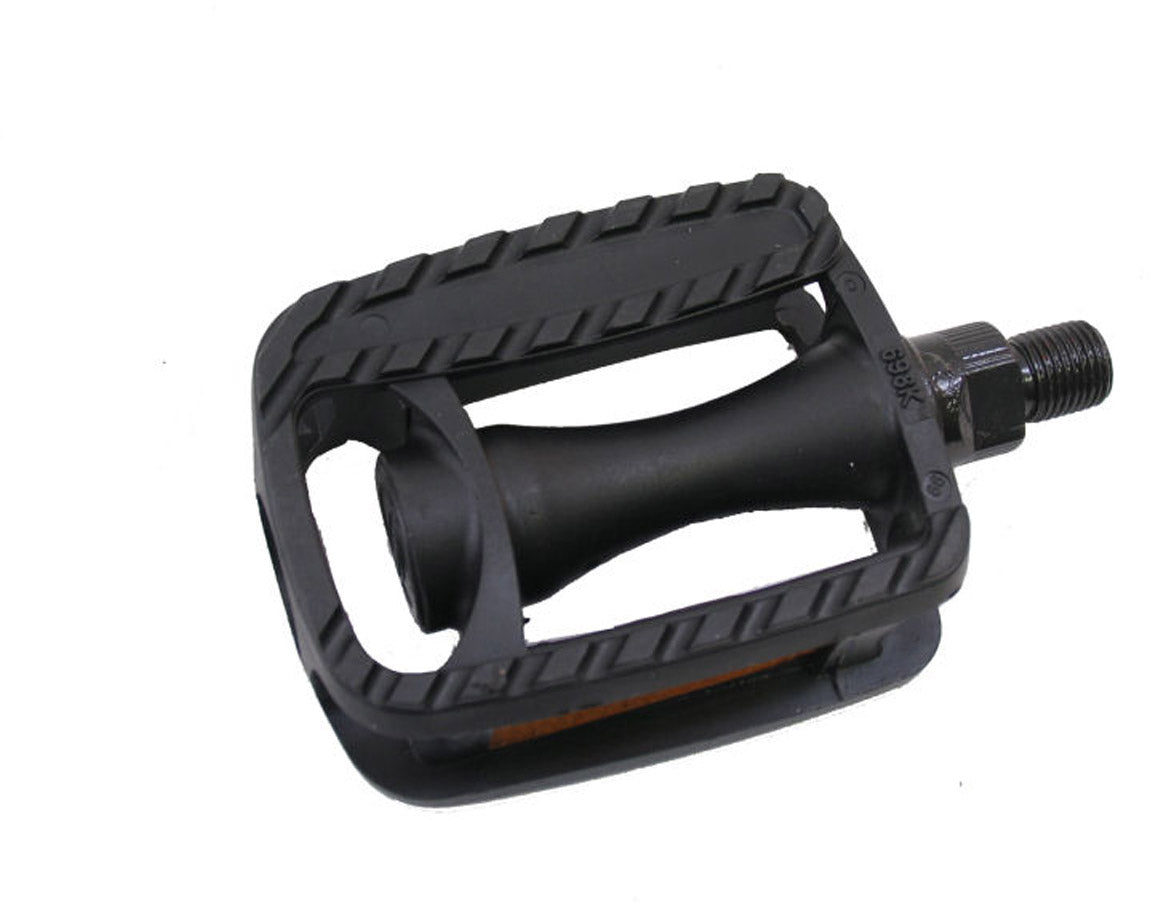 Marwi pedaalset voor kinderfiets met dunne draad - zwart (werkplaatsverpakking)