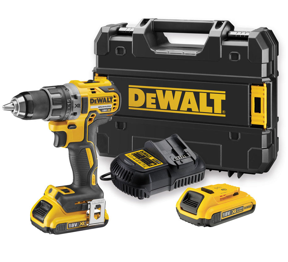 Dewalt dcd791d2 accu schroefboormachine - 18v 2.0ah xr li-ion in t-stak opbergkoffer