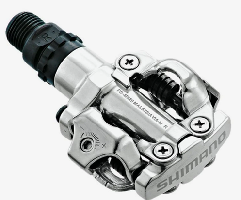 Shimano Deore PD-M520 SPD MTB zilver