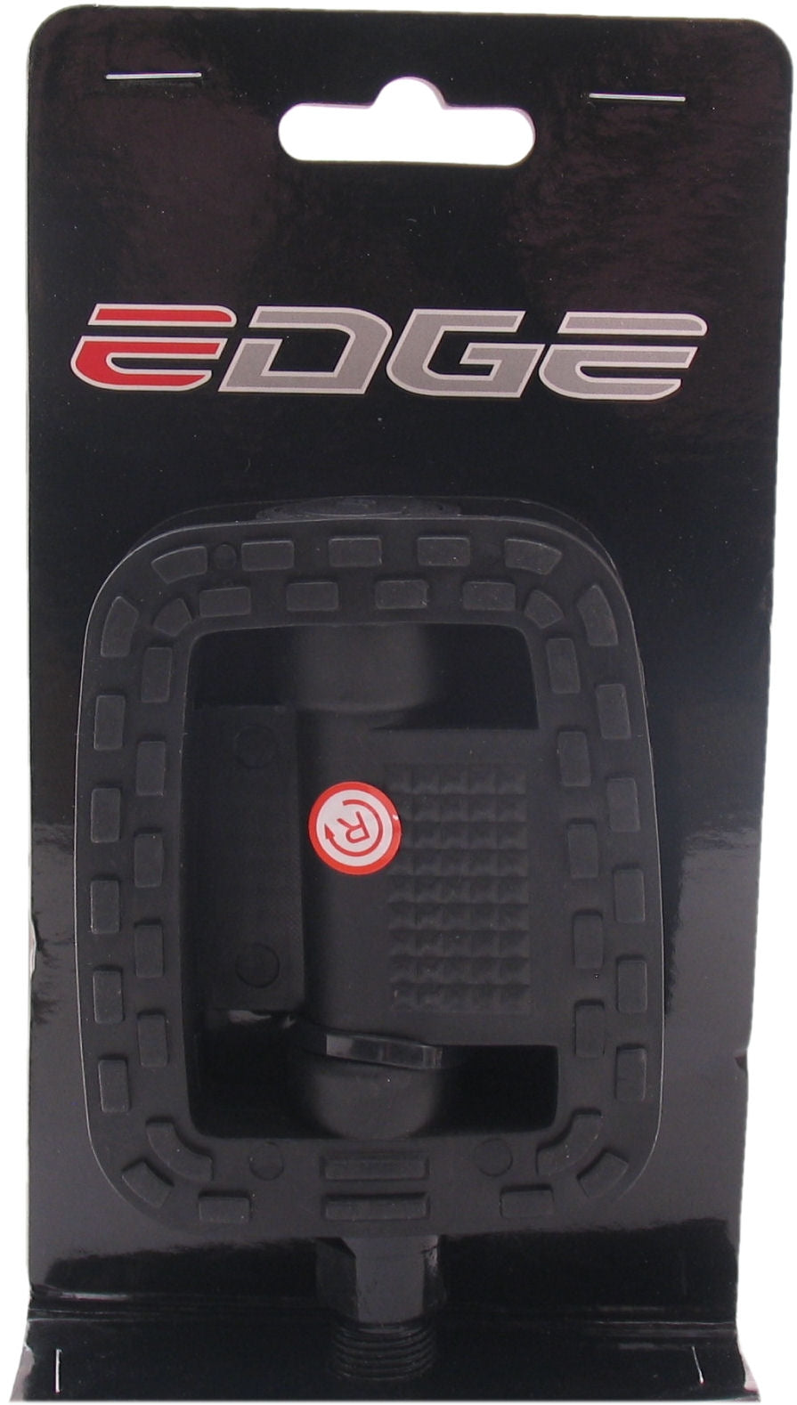 Pédalier Edge Comfort anti-dérapant - noir