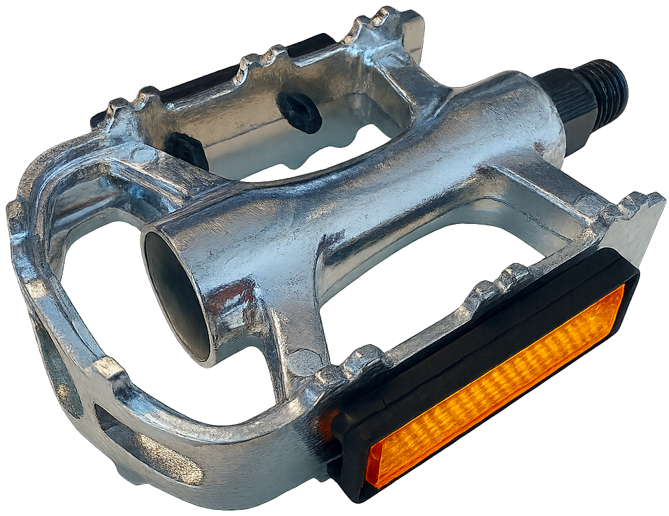 Edge Pedaalset MTB Trekking Luxe aluminium zilver