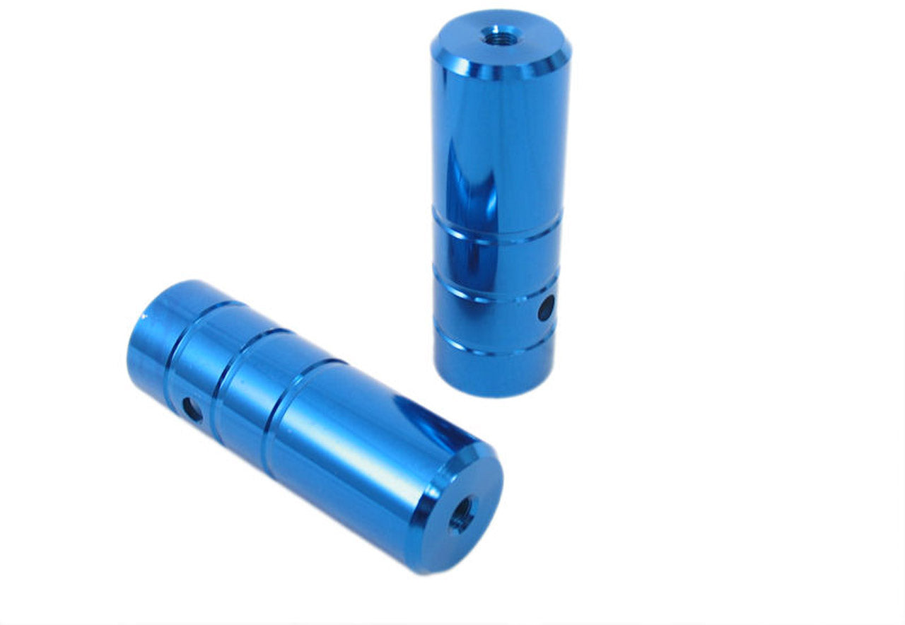 Edge voetsteunset freestyle op m10 as - blauw