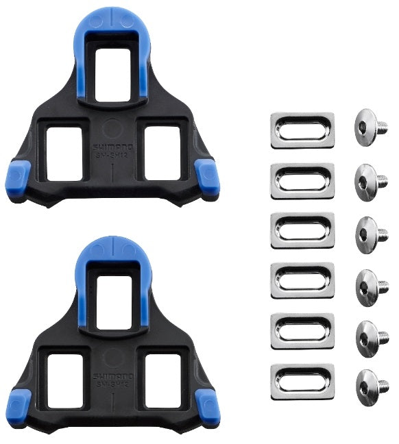 Cales Shimano - spd-sl sh12 2° bleu