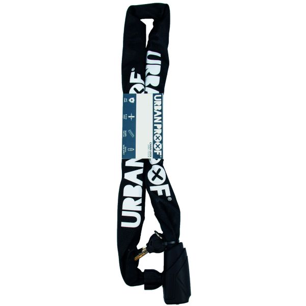Urbanproof kettingslot 8mm*100cm zwart