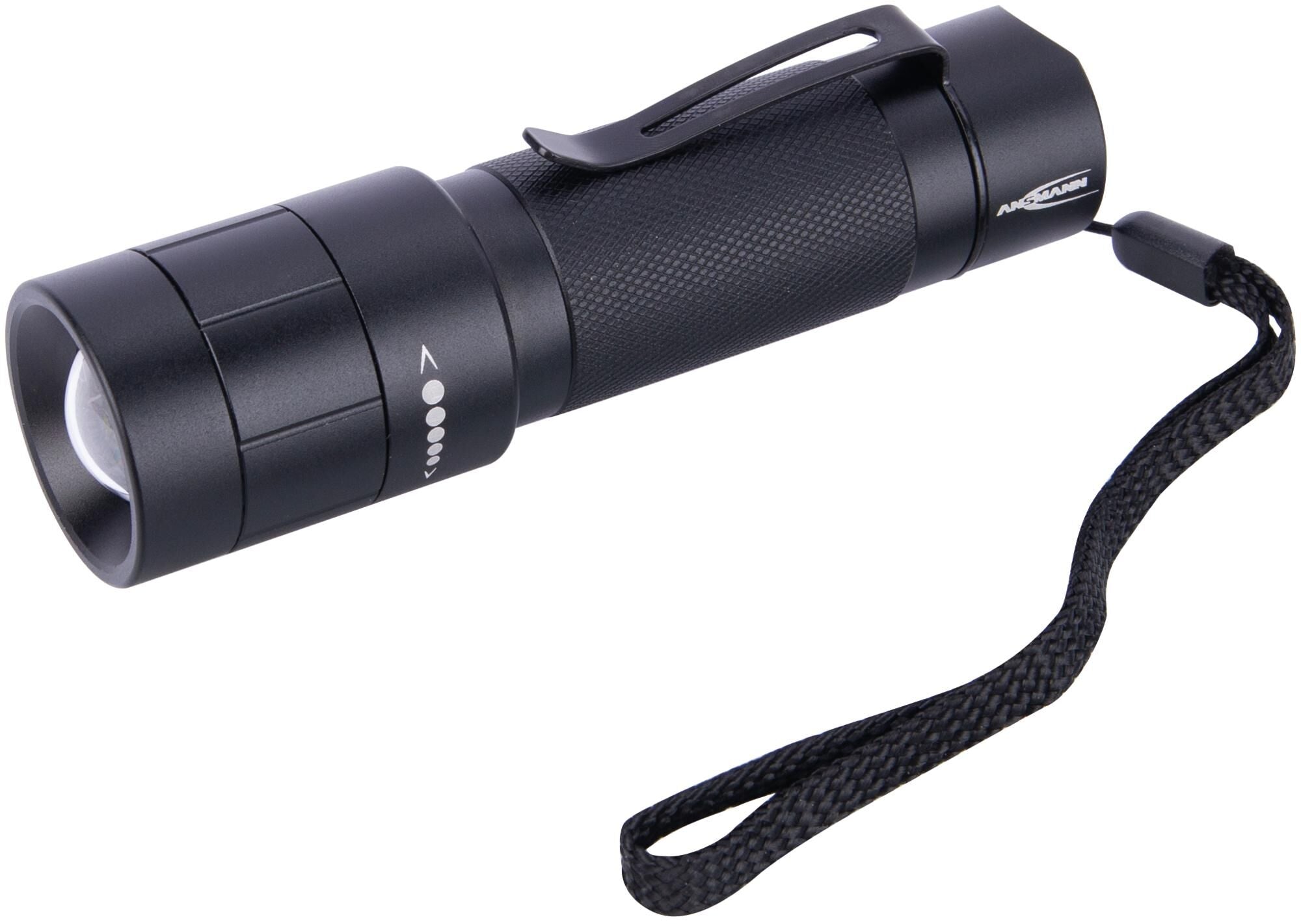 Ansmann zaklamp m250f led flashlight m250f black