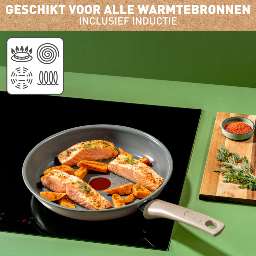 Tefal c43004 herleeft keramische volume 24 cm