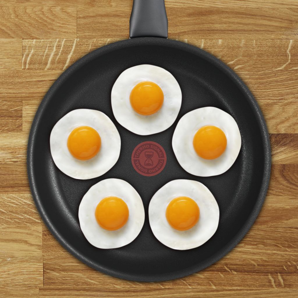 Tefal c47606 change zwart keramische volume 28 cm zwart