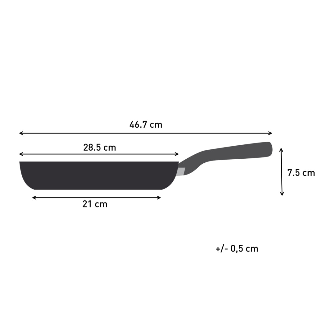 Tefal kookgerei tefal kok verandering hoeveelheid 28 cm pfas-vrije keramische antiaanbaklaag geschikt voor inductie