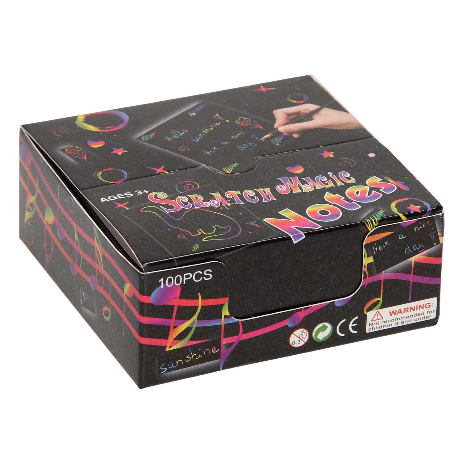 Moon Magic Sticky Notes with Pen 100 pcs