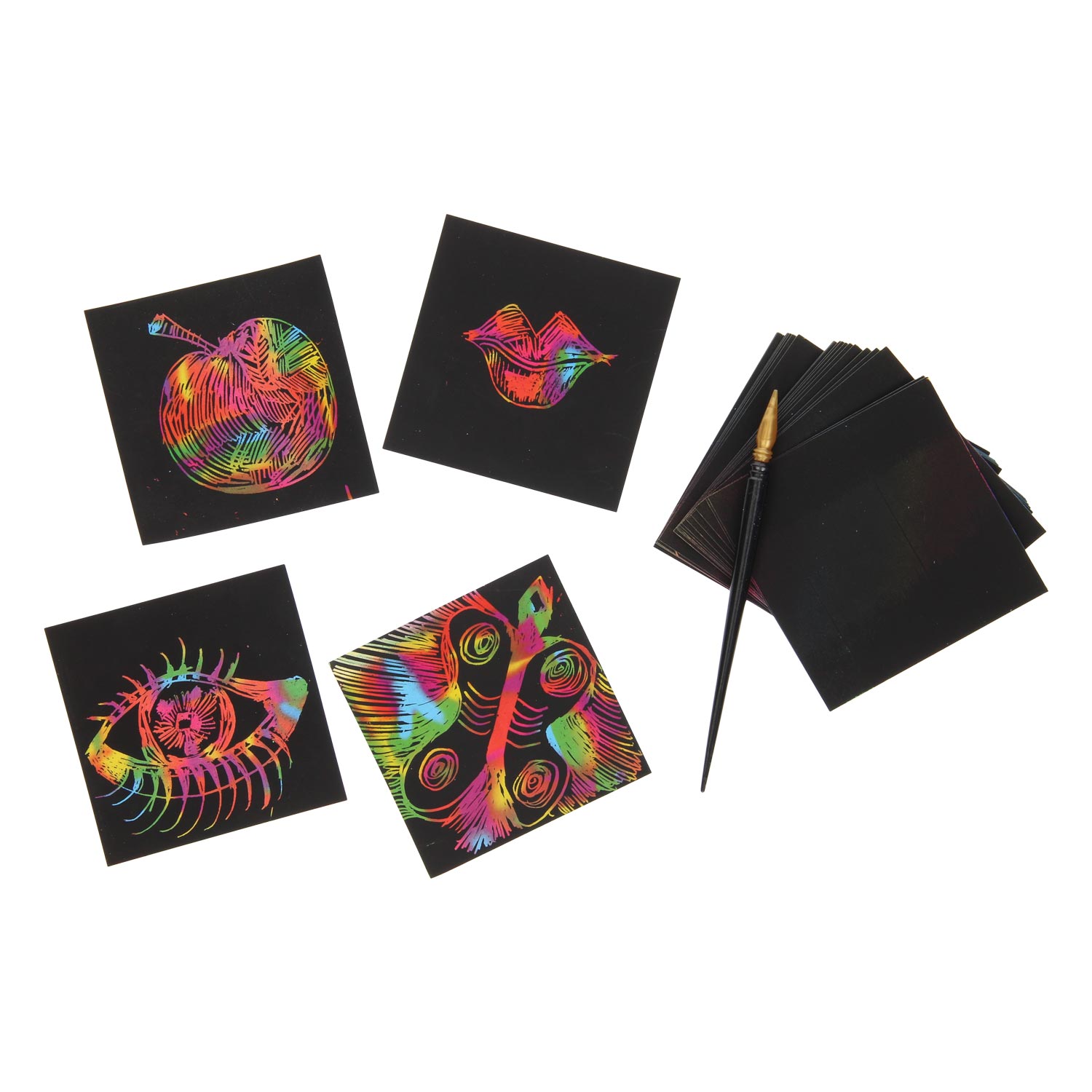 Moon Magic Sticky Notes with Pen 100 pcs