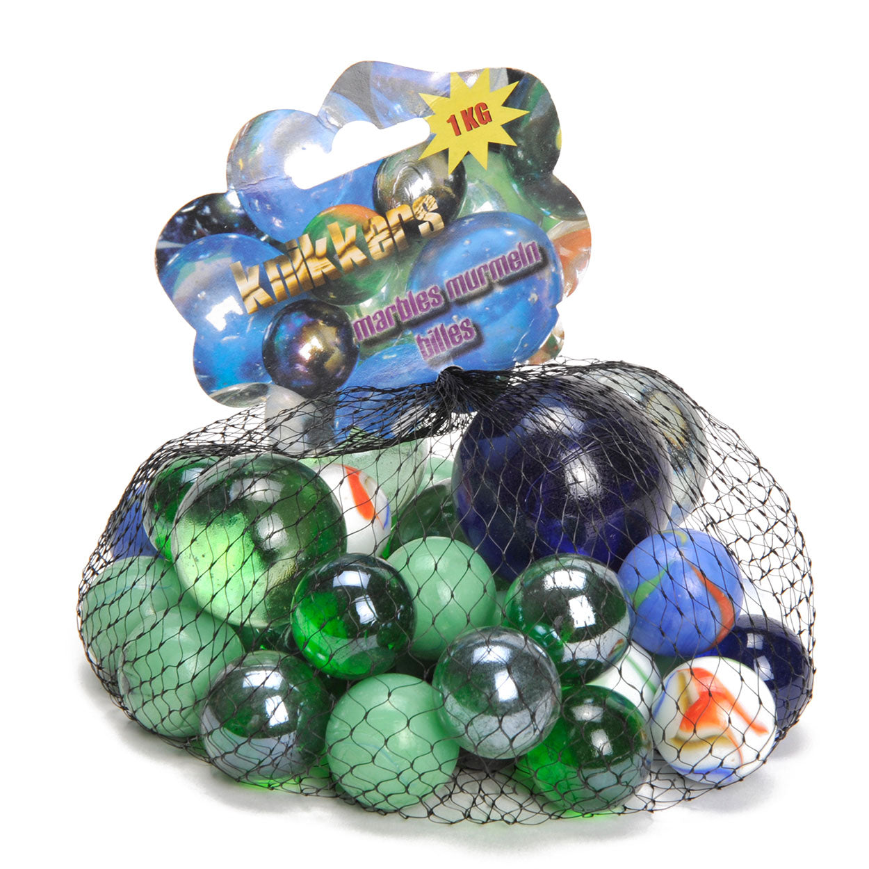 Marbles in net, 1kg
