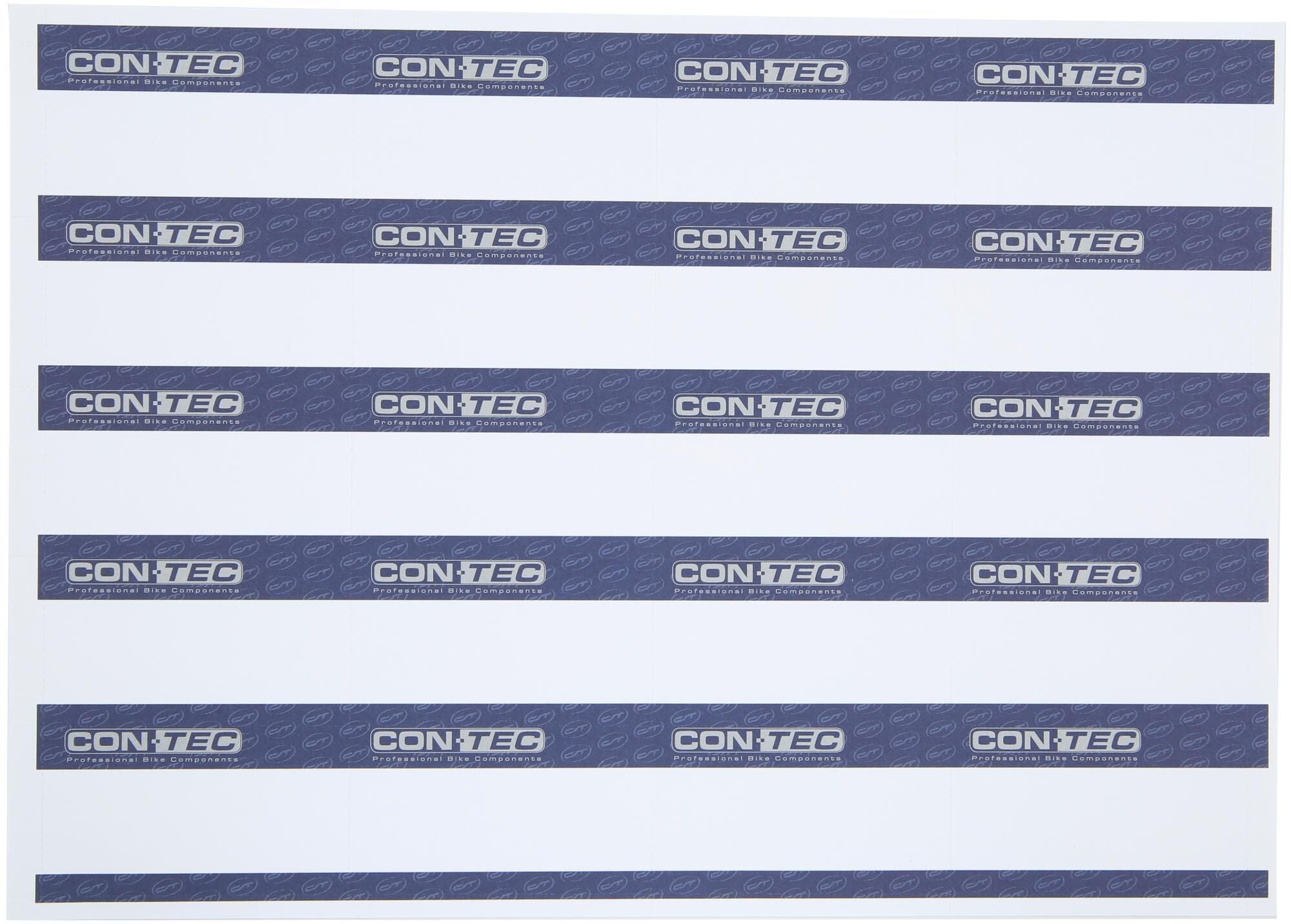 Contec etiketten voor magazijnrekken ct labels din a4 20 pcs.