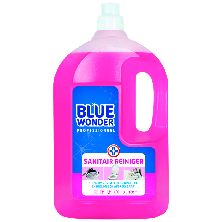 Blue wonder 1070315 - san.reiniger 3l prof. | 4 stuks