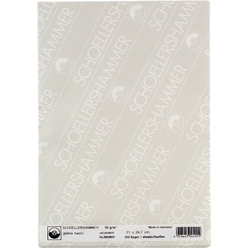 Tekenpapier schoellershammer a4 wit 250 stuks 90 g m²