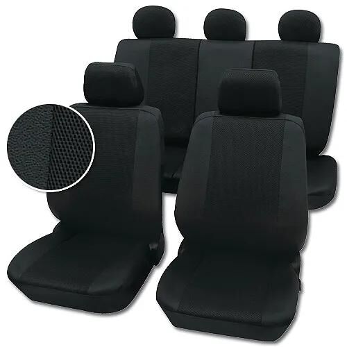 Petex sitzbezug sydney seat covers black 11pcs sydney