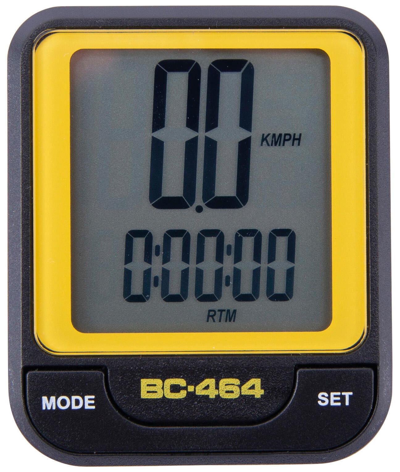 Contec fietscomputer cbc-464 ct computer cbc-464 wire, black neoyellow