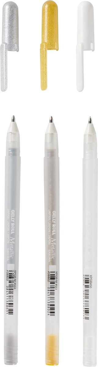 Sakura gelly rolls, 3 pcs.