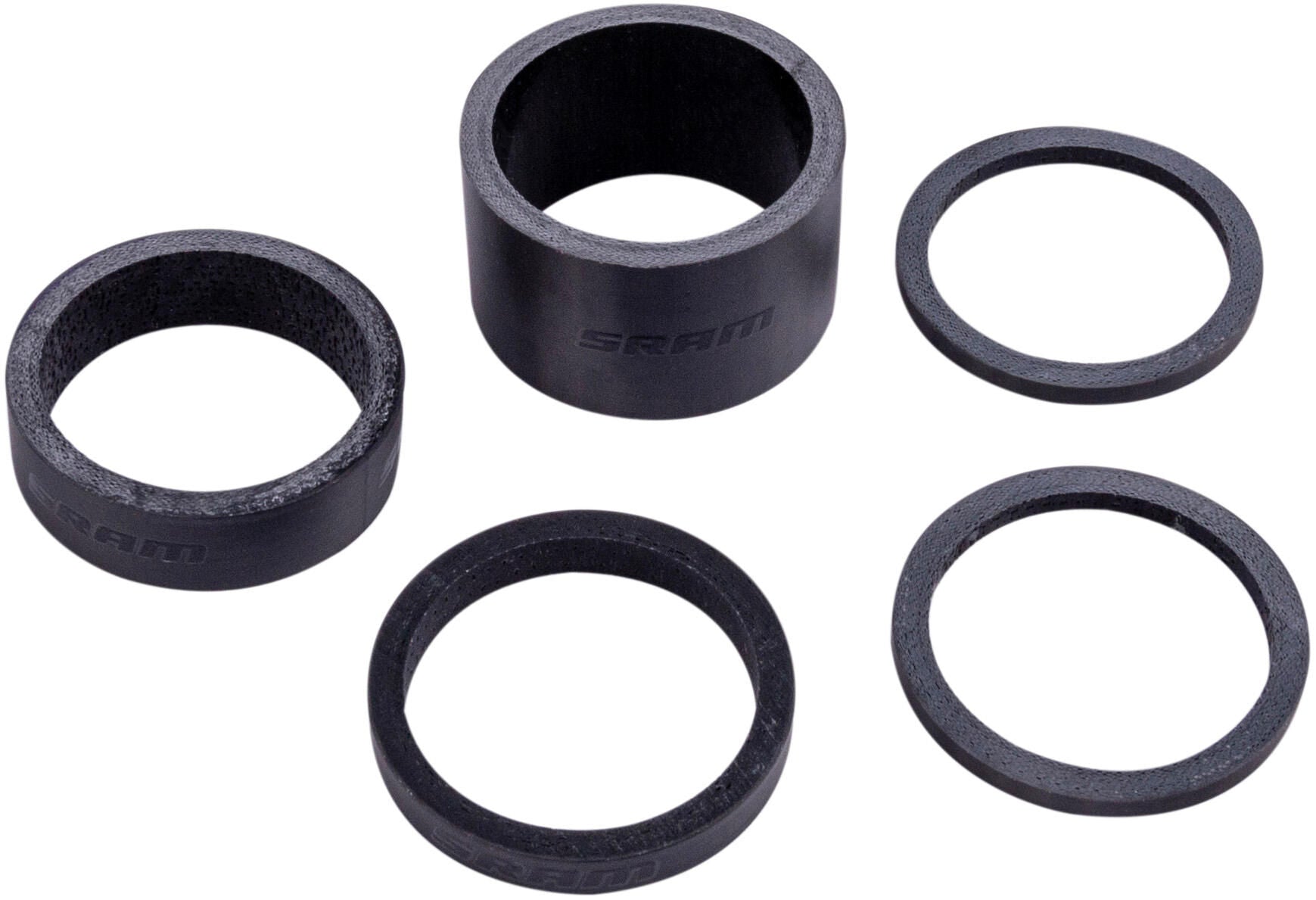 Sram spacer set spacer set 2,5x2 5 10 20mm black