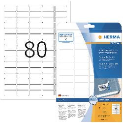 Etiketten herma