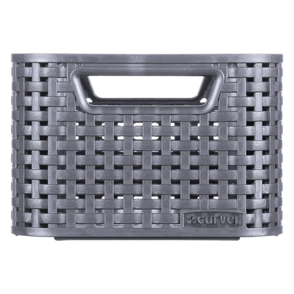 Curver style mandje small antraciet