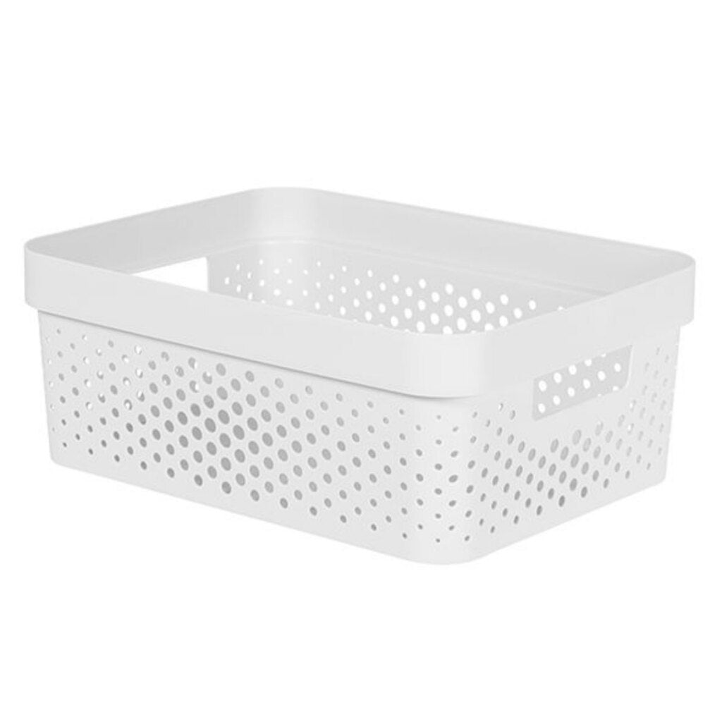 Curver infinity dots box 11l 35,6x26,6x13,6 cm wit