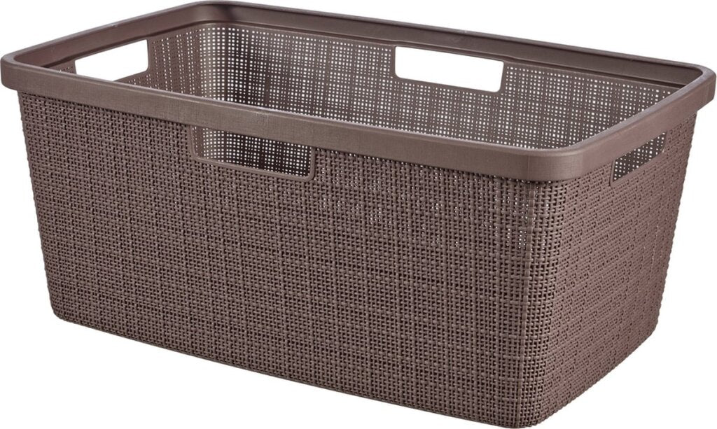 Curver Curver Jute Wasmand 46L Peppercorn Gerecycled Kunststof