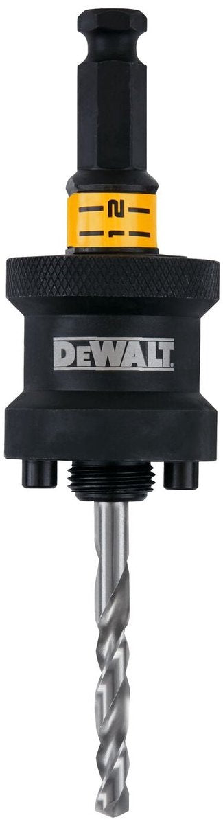 Dewalt dt20625 quick connect adapter 1 2 voor 32-210mm gatzagen met multimaterial centreerboor